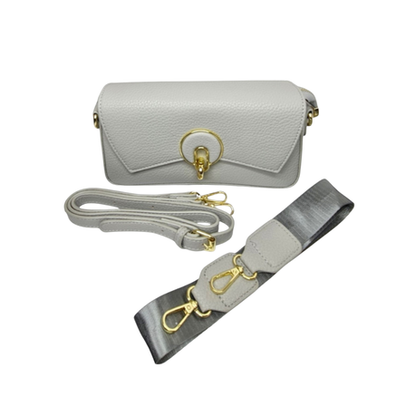 Ladies Bag - Strap Included - 13×24cm - Black