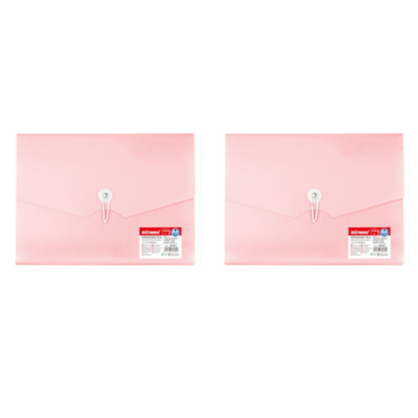 Motarro Expanding File A4 - 2 Pack - Light Pink