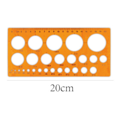 Motarro Orange Template - Assorted 18cm