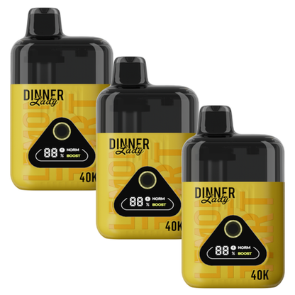 Dinner Lady Rechargeable Vape - Dessert Collection - 40K - 3 Pack - Banoffee Pie