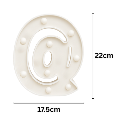 Motarro Led Sign Light 22cm - At Sign