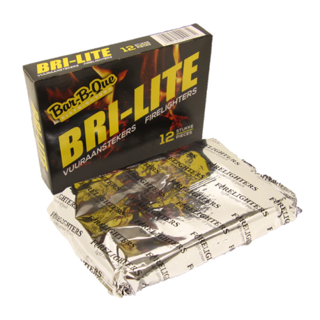 Bri-Lite Fire Lighters - 12 Piece