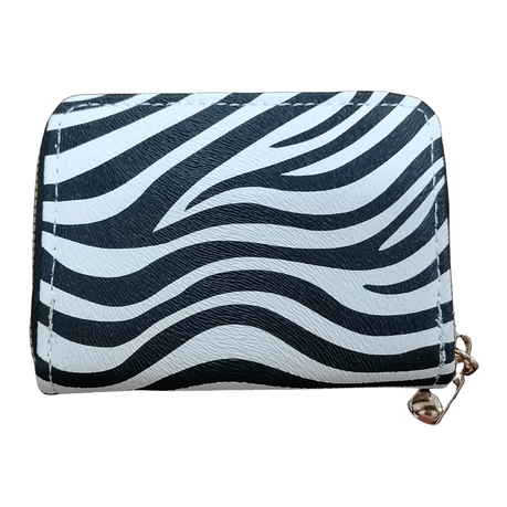 Wallet - Zebra (Can Hold Cards) 8.5×11×2.5cm