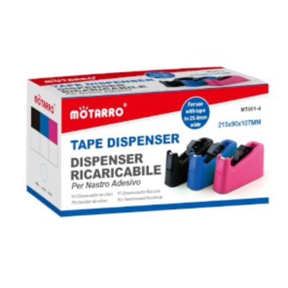 Motarro Tape Dispenser 192x73x86mm - Black