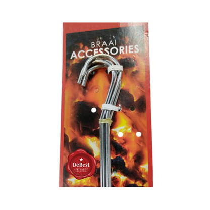 DeBest Braai Sosatie Skewer - 4 Pack