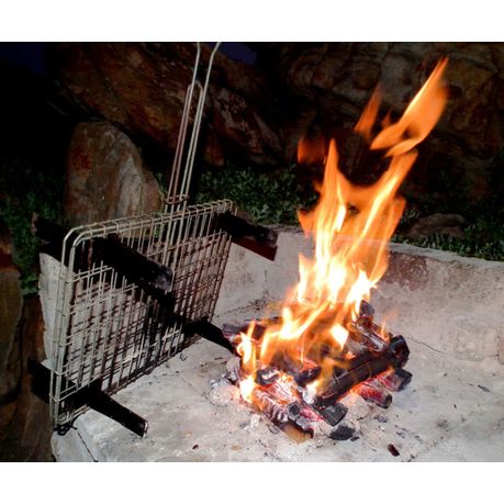 Braai Grid Big Box & Legs 4 Grid