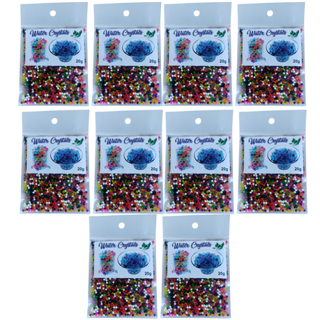 Growing Water Crystal Beads - 10 Pack - Yellow