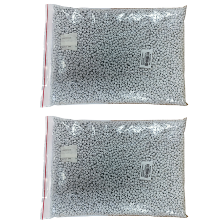 Wooden Beads +-1KG - 2 Pack - White 22mm
