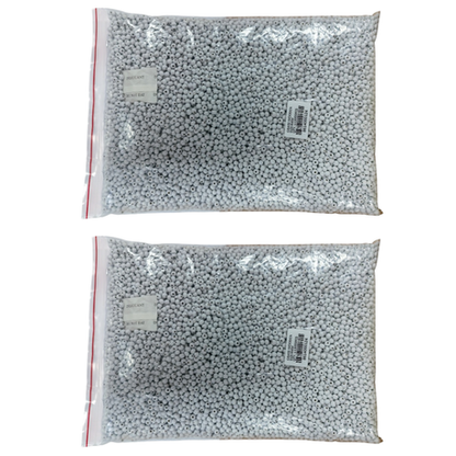 Wooden Beads +-1KG - 2 Pack - White 22mm
