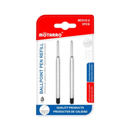 Motarro Pen Refill Black 1.0mm | 2PCS