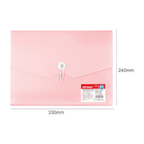 Motarro Expanding File A4 - 2 Pack - Light Pink