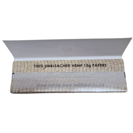 Africa Flame 100% Hemp Rolling Paper - 50 Booklets - 2 Pack