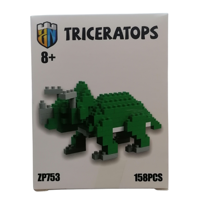 DIY Blocks Triceratops 158 Pieces