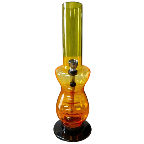 Acrylic Water Bong Rasta Color 26cm - Hand Grip