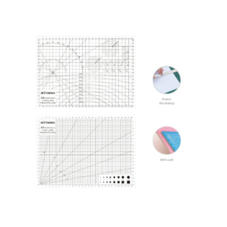 Motarro Cutting Mat A4 300x220m - Pink