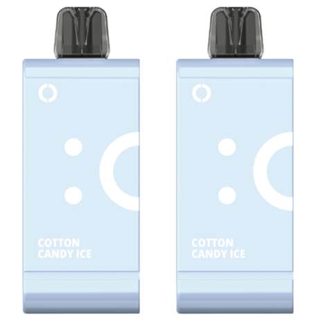 Elf Bar 18000 Puffs Rechargeable Pod 50mg - Cotton Candy Ice - 2 Pack