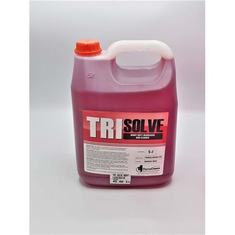 TRI-SOLVE Heavy Duty Degreaser and Cleaner 5L - Industrial Strength