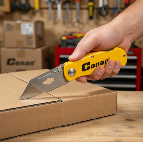 Conan Foldable Knife - Includes 5 Extra Blades