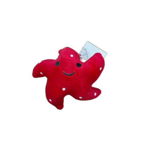 Soft Toy - 14cm Starfish - Red