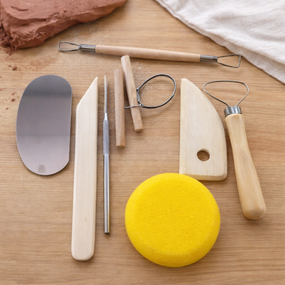Motarro Clay Tools 8 Piece Set - 2 Pack