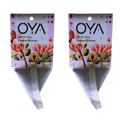 OYA Bath Tea - Buoyant Blossoms 2 Pack