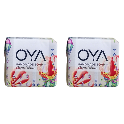 OYA Soap 50g - 2 Pack - Charcoal Charm