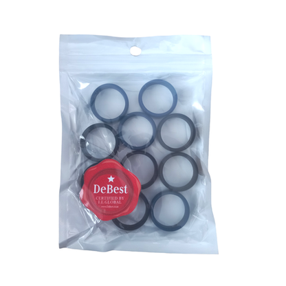 DeBest - Wedding Soft Silicone Rings - 10-Piece - E