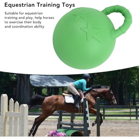 Horse Play EVA Ball with Handle - Purple