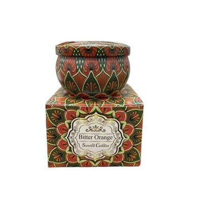 Artisan Soy Wax Scented Tin Candle - Persimmon