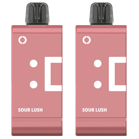 Elf Bar 18000 Puffs Rechargeable Pod 50mg - Sour Lush - 2 Pack