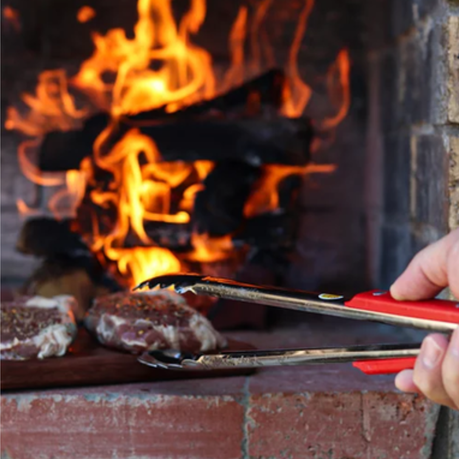DeBest Stainless Steel Salad / Braai Tongs