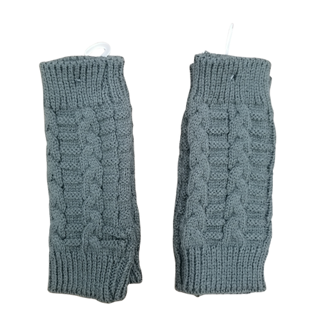 2 Piece Arm Warmers - Brown