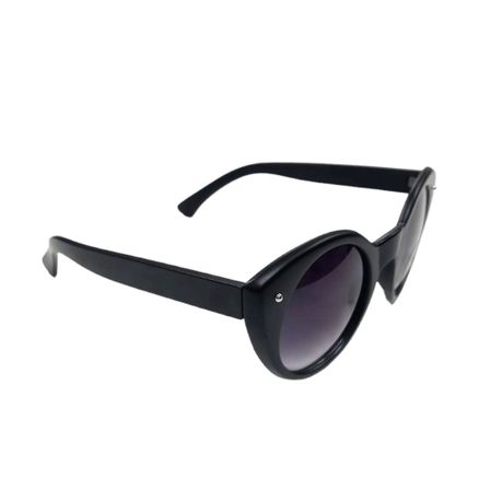 Solar X Cat-Eye Classic Sunglasses Gradient Lens UV400 - Matte Black