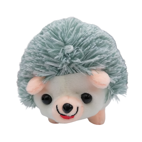 Soft Toy - 12cm Hedgehog Blue