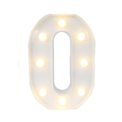 Motarro Led Numbers Light 22cm - Number 5