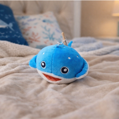 Soft Toy - 11cm Fish - Blue