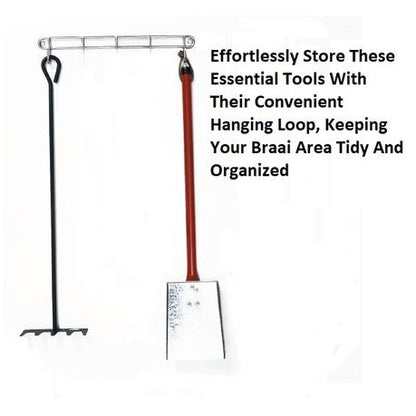Braai Rake And Coal Scoop Combo