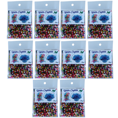 Growing Water Crystal Beads - 10 Pack - Pink