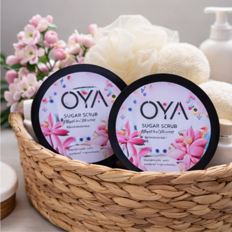 Oya Sugar Scrub 175g - Mystical Flowers 2 Pack