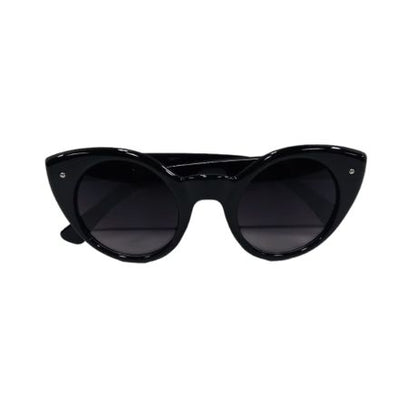 Solar X Cat-Eye Classic Sunglasses Gradient Lens UV400 - Gloss Black