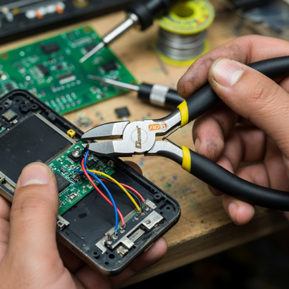 Mini Diagonal Cutting Pliers - 115mm Forged Steel