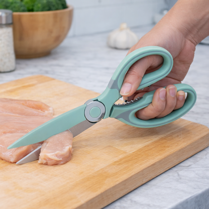 Gawin Kitchen Silicone Scissors - Green