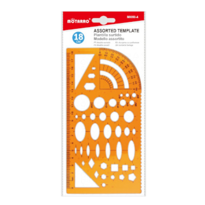 Motarro Orange Template - Circle 20cm