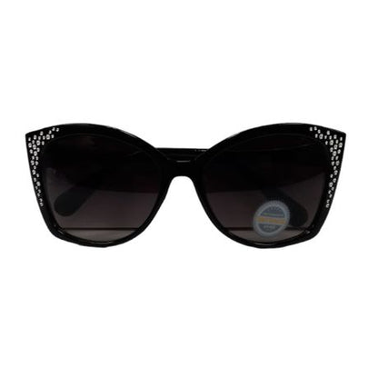 Solar X Cat-Eye Sunglasses Gradient Lens UV400 - Black