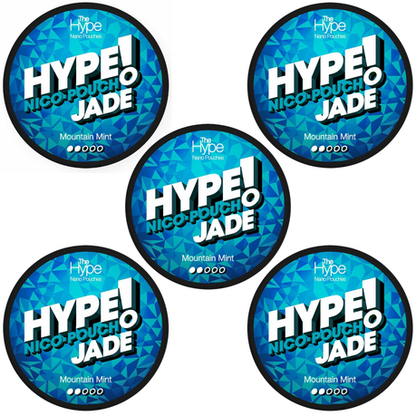 Hype Nicotine Pouches - Bulk Pack - 4 Flavours x 5 + Display Stand - 8mg