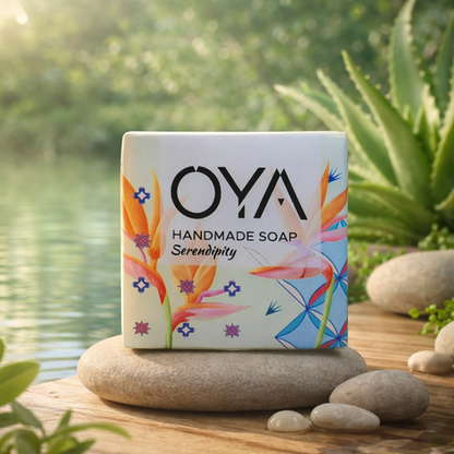 OYA - Homemade Soap - 50 Gram Bar - Buoyant Blossoms