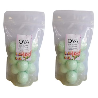Oya Bath Fizzer 285g - Buoyant Blossoms 2 Pack