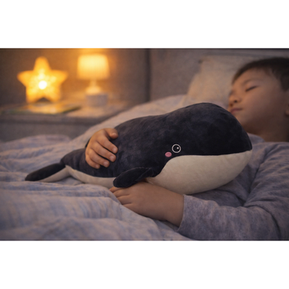 Soft Toy Whale - 80cm - Blue