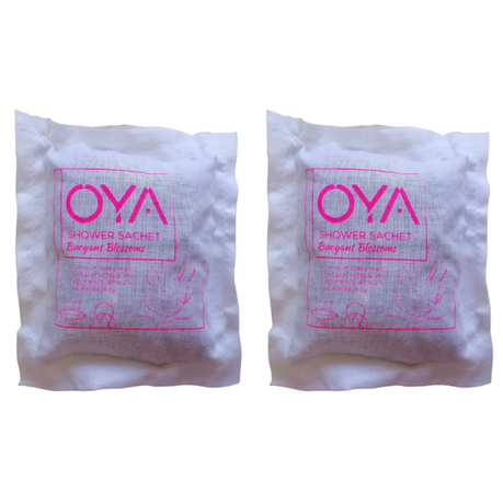 OYA Shower Sachet 110g 2 Pack - Tranquility