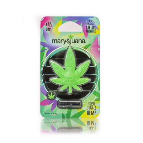 Mary & Juana Car Air Freshener Green - 48 Pack - Pink
